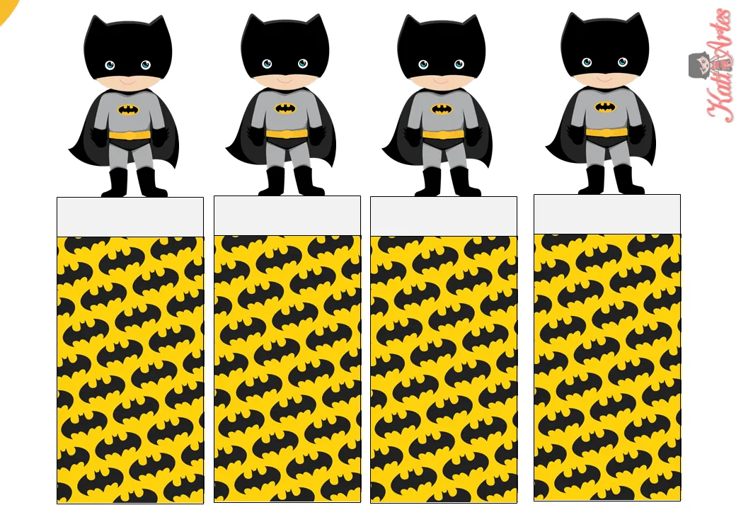 Batman: Envoltorios Especiales para Golosinas, para Imprimir ... Batman: Envoltorios Especiales para Golosinas, para Imprimir ...