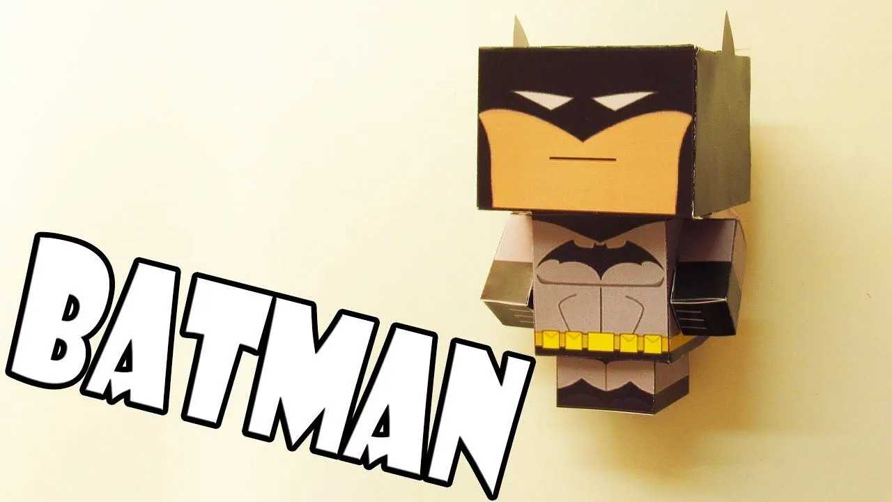 Como hacer un BATMAN DE PAPEL FACIL para imprimir y armar en PAPERCRAFT SUPER COOL - YouTube Como hacer un BATMAN DE PAPEL FACIL para imprimir y armar en PAPERCRAFT SUPER COOL - YouTube