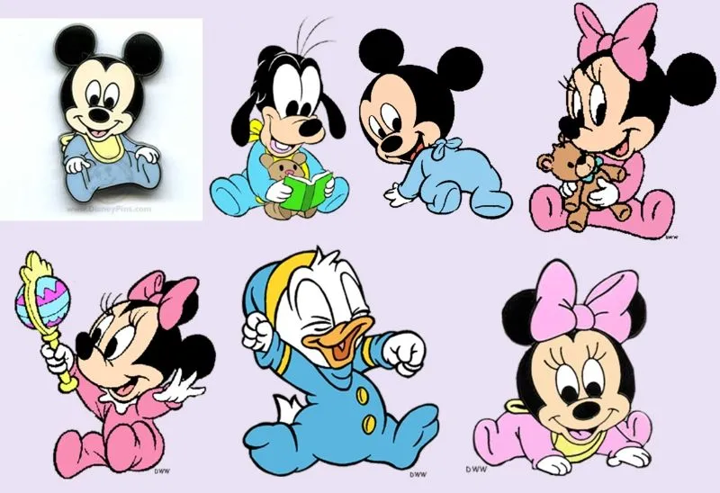 Muñecos de Disney bebés - Imagui