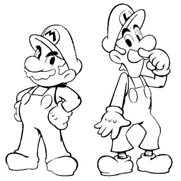 Baú da Web: Desenhos do Super Mario Bros e sua turma para colorir Baú da Web: Desenhos do Super Mario Bros e sua turma para colorir