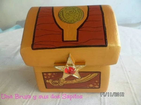 Como hacer baul de carton JAKE EL PIRATA - Imagui Como hacer baul de carton JAKE EL PIRATA - Imagui