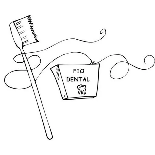 BAÚL DE COLOREAR: Colorear Objetos Higiene Dental BAÚL DE COLOREAR: Colorear Objetos Higiene Dental