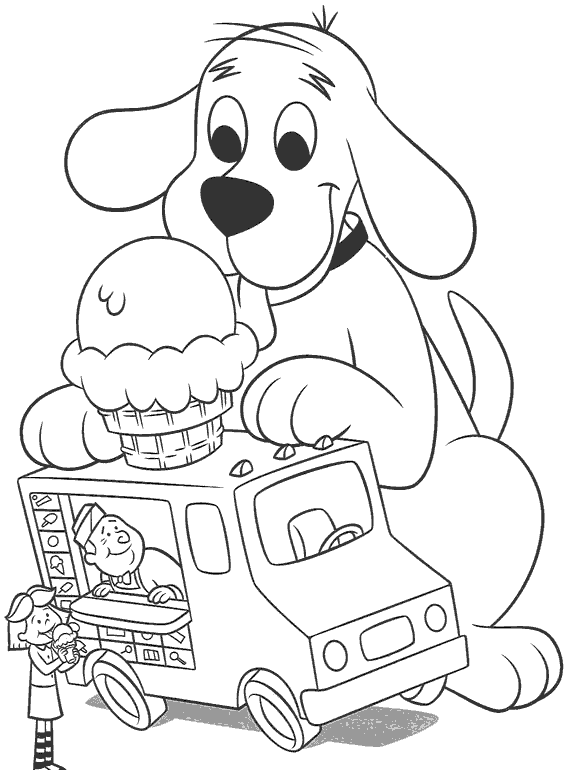 BAÚL DE COLOREAR: Dibujos para colorear " Helados"