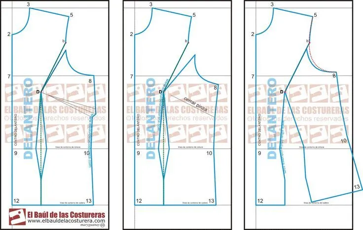 EL BAÚL DE LAS COSTURERAS: Blusa corte princesa y mangas de encaje ... EL BAÚL DE LAS COSTURERAS: Blusa corte princesa y mangas de encaje ...