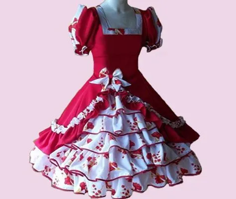 EL BAÚL DE LAS COSTURERAS: Vestido Huasa Chinita de Chile | Sewing ... EL BAÚL DE LAS COSTURERAS: Vestido Huasa Chinita de Chile | Sewing ...