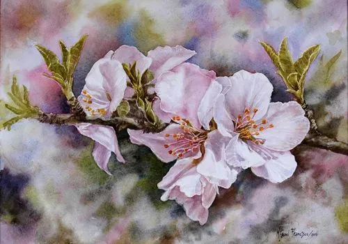 MI BAUL DEL DECOUPAGE: FLORES DE ACUARELA- III