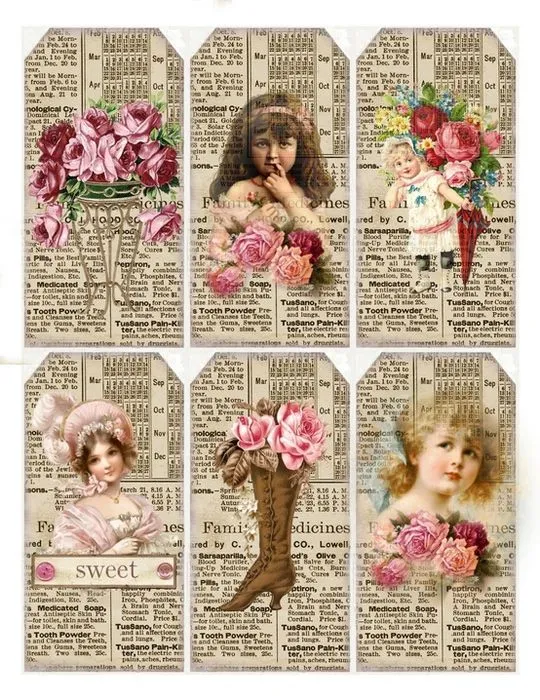 MI BAUL DEL DECOUPAGE: ALGUNAS JOYAS VINTAGE. MI BAUL DEL DECOUPAGE: ALGUNAS JOYAS VINTAGE.