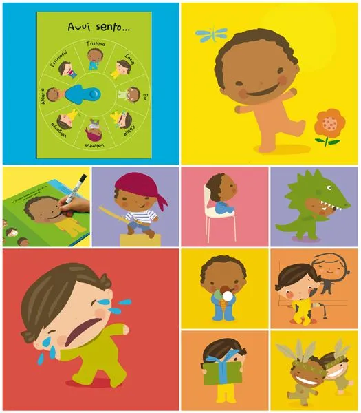 Caritas de sentimientos para colorear - Imagui