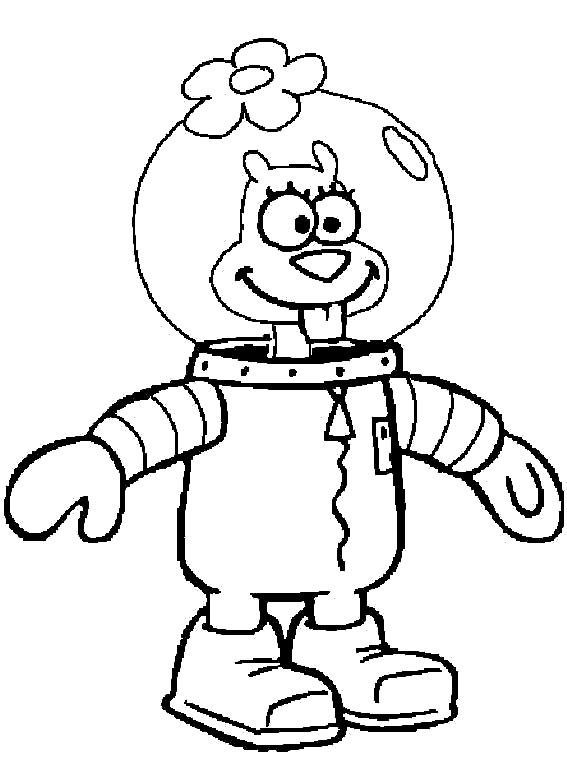 EL BAÚL DE INNELA: Colorear dibujos: Personajes de Bob Esponja