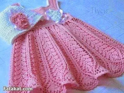 Mi baúl de Inspiraciones : Vestidos de niñas tejidos al crochet