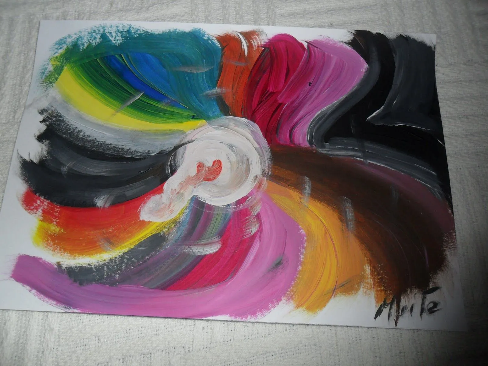 El baúl del reciclaje: Laminas abstractas 9