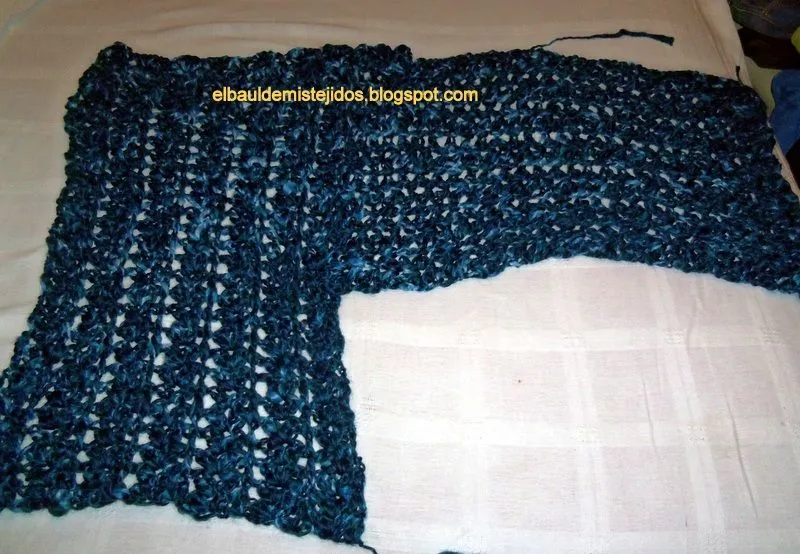 El Baúl de mis Tejidos: PONCHOS A CROCHET