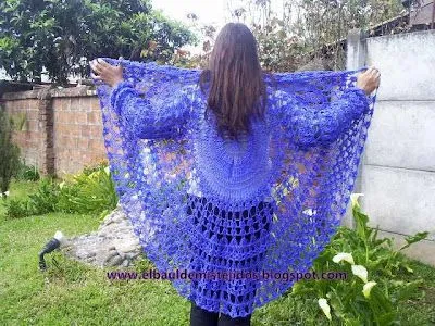 El Baúl de mis Tejidos: Redondo en Crochet y Horquilla