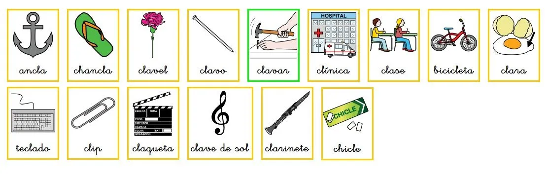 El baúl virtual: TARJETAS PARA LAS TRABADAS El baúl virtual: TARJETAS PARA LAS TRABADAS