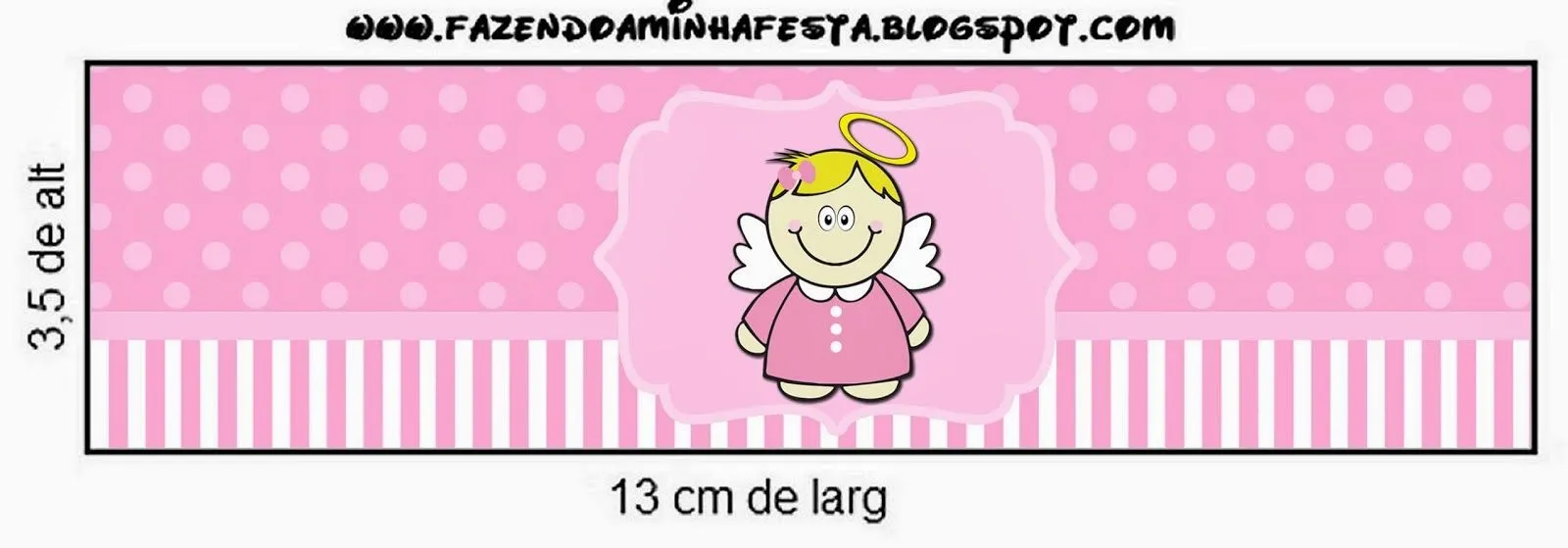 Bautismo Angelita Rubia: Etiquetas para Imprimir Gratis. | Ideas y ...