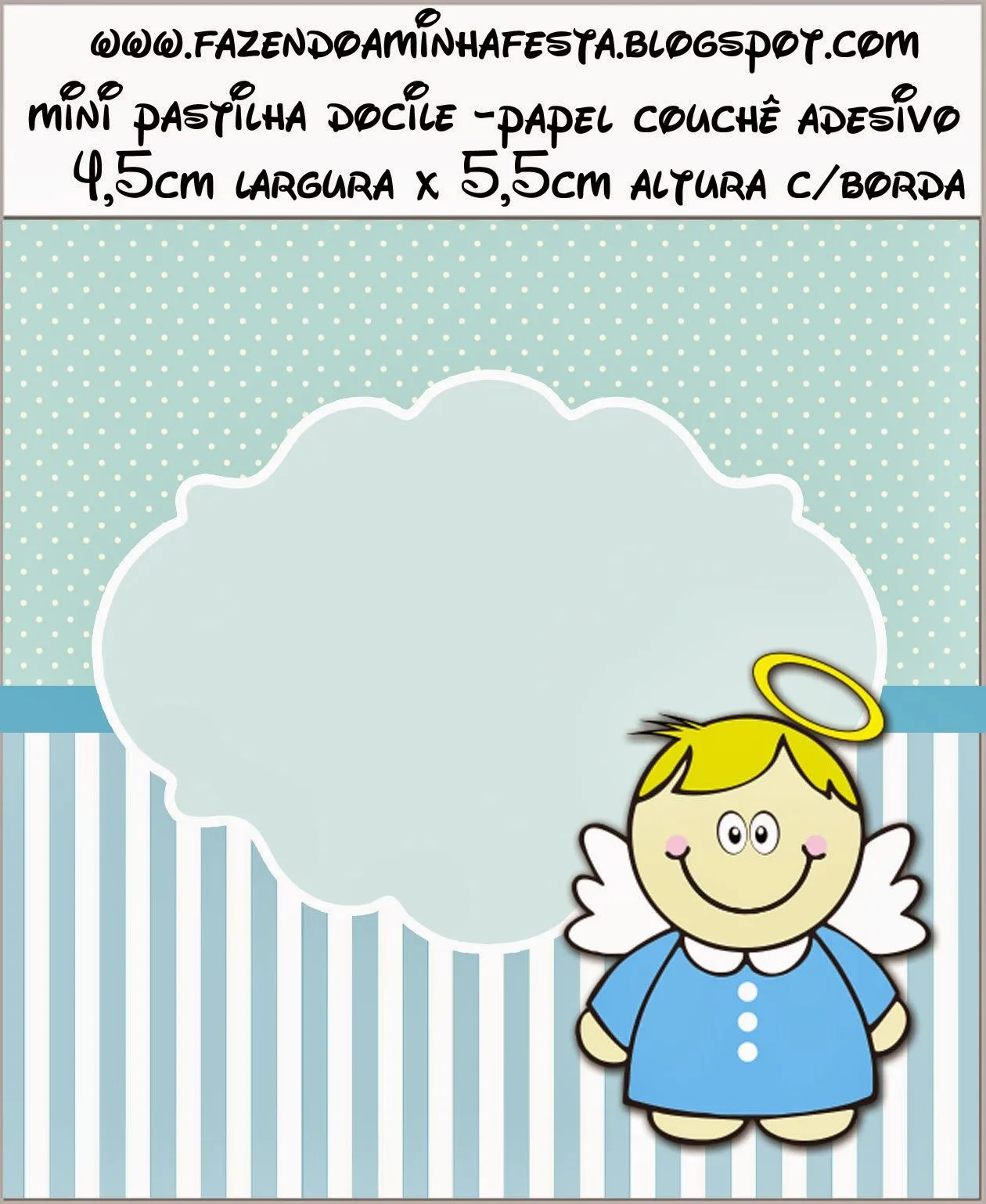 Bautismo Angelito Rubio: Etiquetas para Candy Bar para Imprimir ...