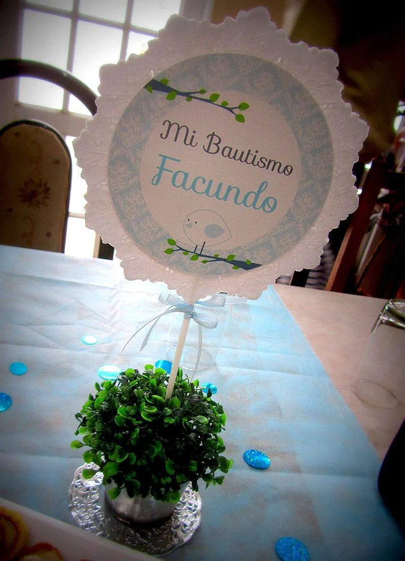 El Bautismo de Facundo con muchos pajaritos - Todo Bonito El Bautismo de Facundo con muchos pajaritos - Todo Bonito