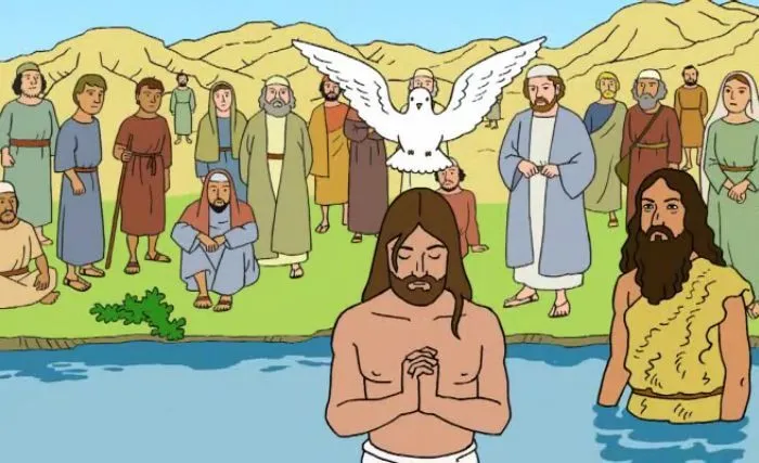 Bautismo de Jesús animado - Imagui