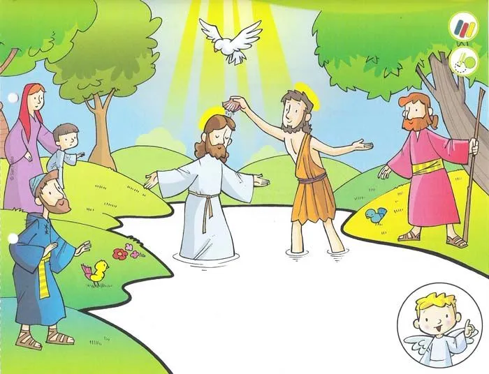 El Bautismo de Jesús | Compartiendo por amor El Bautismo de Jesús | Compartiendo por amor