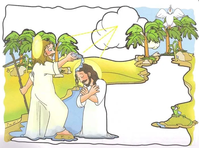 El Bautismo de Jesús | Compartiendo por amor El Bautismo de Jesús | Compartiendo por amor
