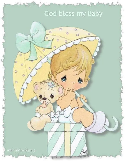 Bautismo Tarjetas Precious Moments | Gratis para saludar | para ...