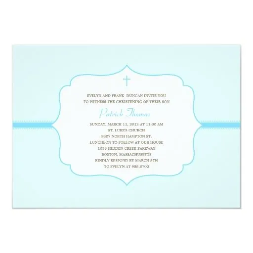 El bautismo/el bautizo simplemente elegantes invitación 12,7 x 17 ... El bautismo/el bautizo simplemente elegantes invitación 12,7 x 17 ...