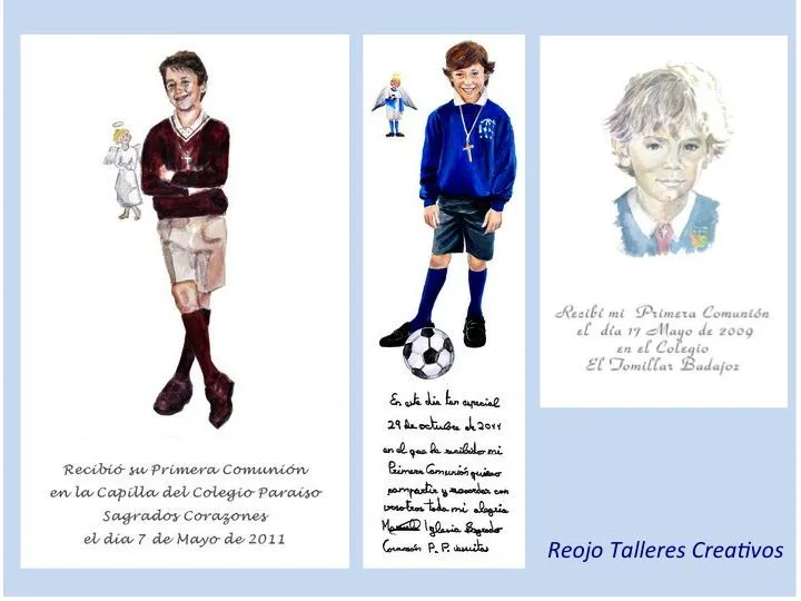 Recordatorios de Comunión personalizados | Bautizo y Comunion Recordatorios de Comunión personalizados | Bautizo y Comunion