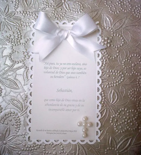 Bautizo on Pinterest | Baptisms, Mesas and Christening Invitations