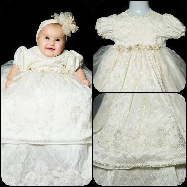 Bautizo Ropón desmontable para niña T. 2043 9075 Monterrey ...