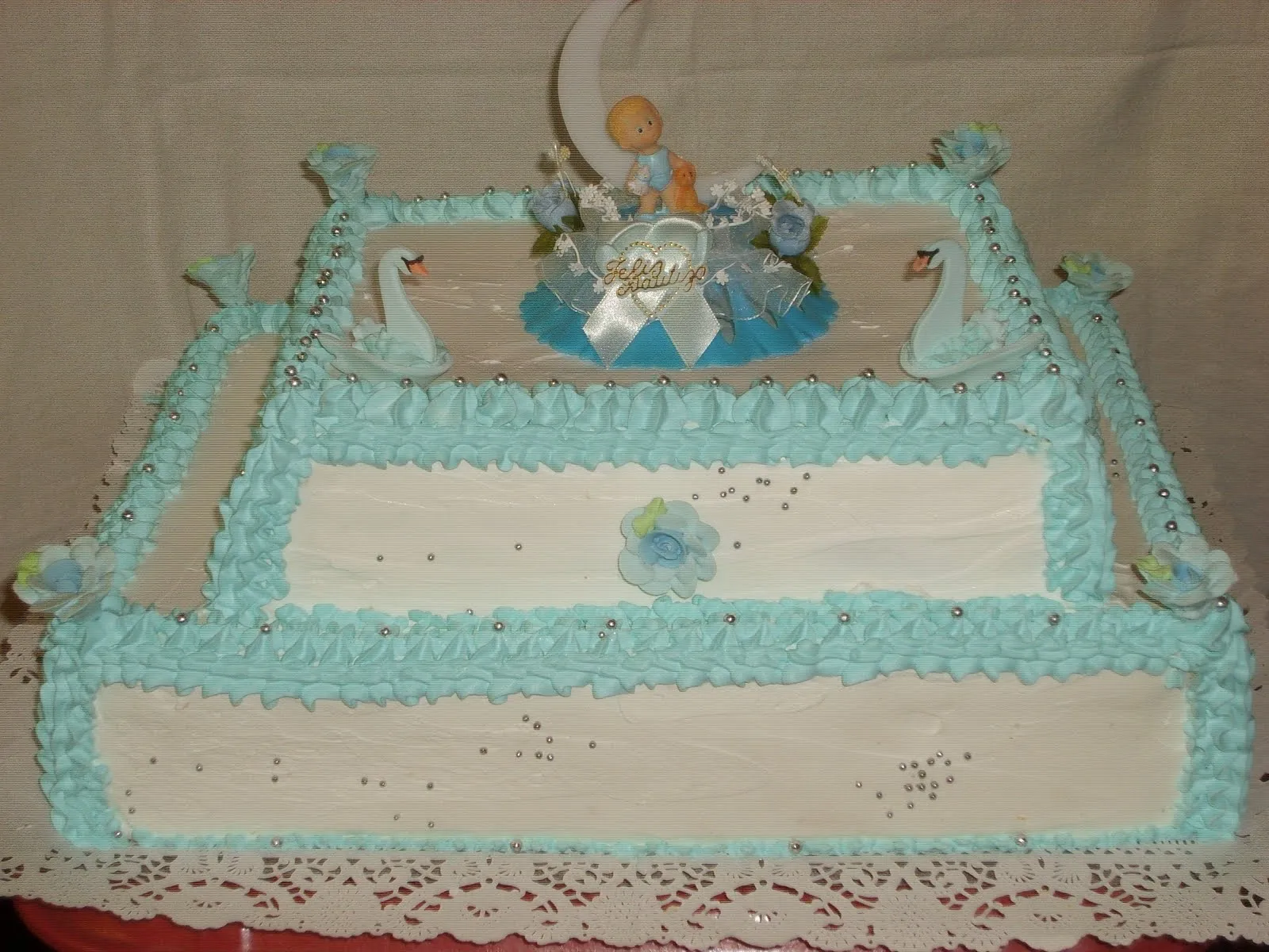 Diseños de tortas para bautizo - Imagui
