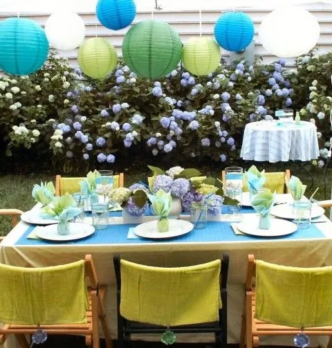 Globos de papel para la decoracion de fiestas