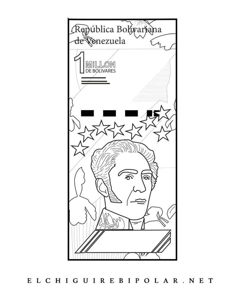 BCV lanza cono monetario para colorear – El Chigüire Bipolar