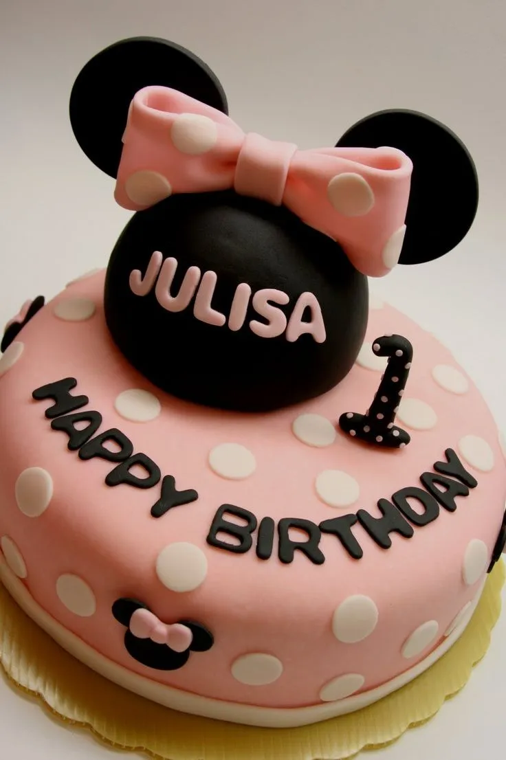 Beautiful Kitchen: Minnie Mouse Cake | CIBO : TORTE | Pinterest