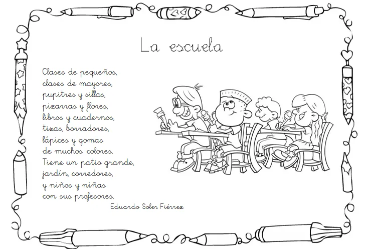 Empieza la escuela | POESÍAS, TRABALENGUAS, ACERTIJOS... | Pinterest Empieza la escuela | POESÍAS, TRABALENGUAS, ACERTIJOS... | Pinterest