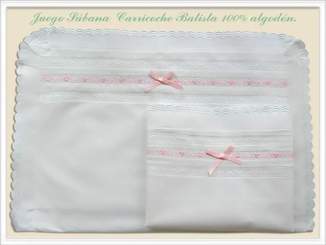 Bebé Cuore: Sábanas de Carricoche