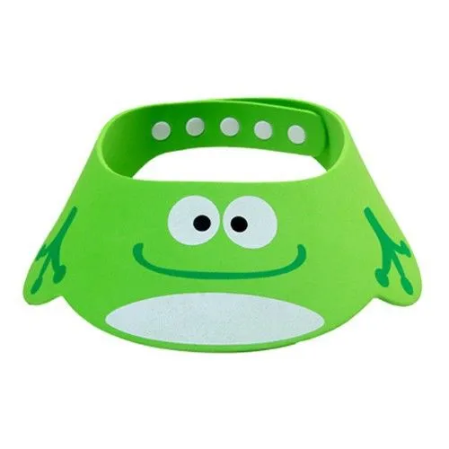 Bebé de dibujos animados ajustable gorra de baño champú del visera ...