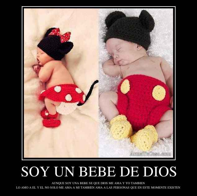 SOY UN BEBE DE DIOS