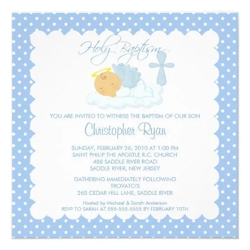 Bebé dulce y bautismo santo cruzado Inviation Invitaciones ... Bebé dulce y bautismo santo cruzado Inviation Invitaciones ...