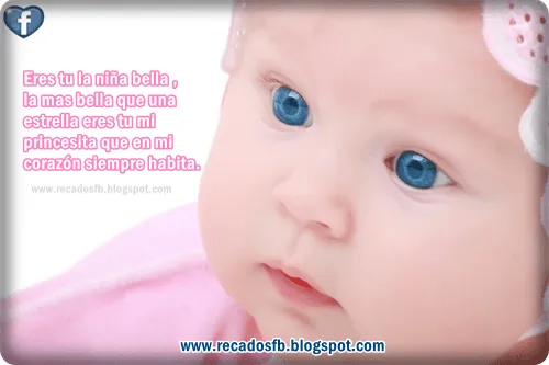 Bebé con frases de amor - Imagui
