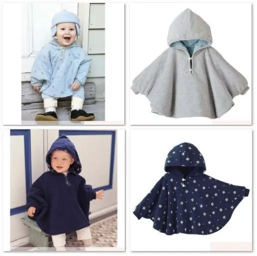 Del bebé lindo chaquetas para niños Combi capa smock niños poncho ... Del bebé lindo chaquetas para niños Combi capa smock niños poncho ...