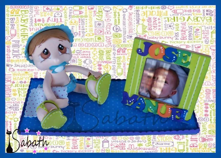 Bebe con marco Goma eva | Manualidades & fofuchas - mis trabajos ... Bebe con marco Goma eva | Manualidades & fofuchas - mis trabajos ...