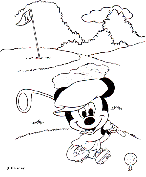Bebê Mickey para Colorir | Desenhos para Colorir