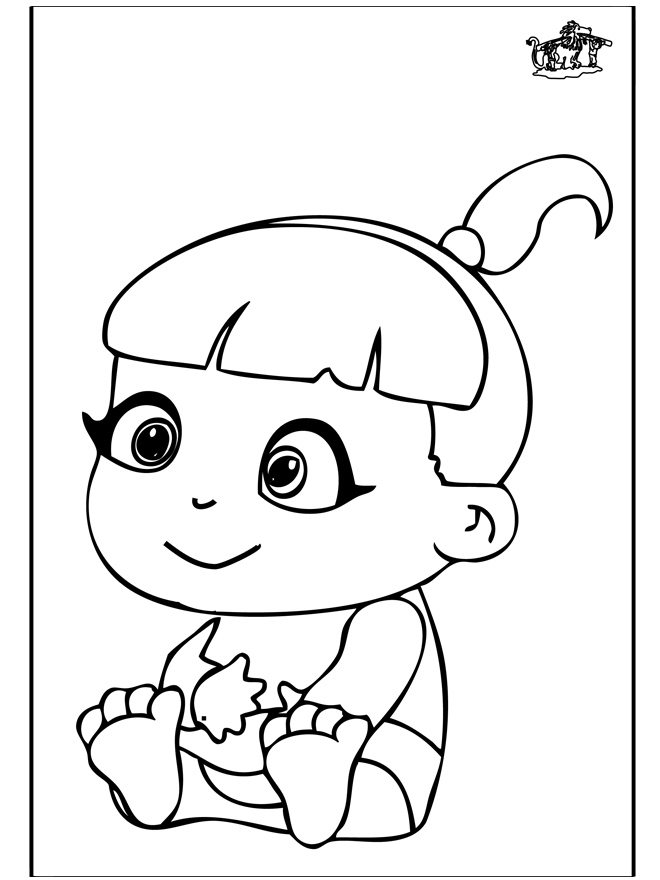 Dibujos.org / Temas / Nacimiento / Bebé - Niña Dibujos.org / Temas / Nacimiento / Bebé - Niña