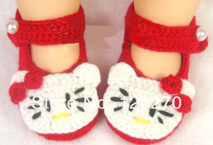 Aliexpress.com : Buy Baby Girls Crochet Hello Kitty Bowknot Flower ... Aliexpress.com : Buy Baby Girls Crochet Hello Kitty Bowknot Flower ...
