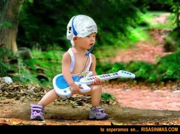 Bebé rockero