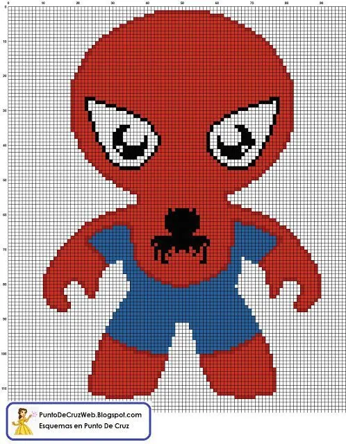 Bebe Spiderman Un Super Heroe en Punto de ... | Patrones y Esquemas … Bebe Spiderman Un Super Heroe en Punto de ... | Patrones y Esquemas …