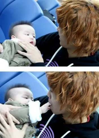 El bebe mas suertudo!!!