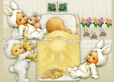 Bebés animados durmiendo - Imagui