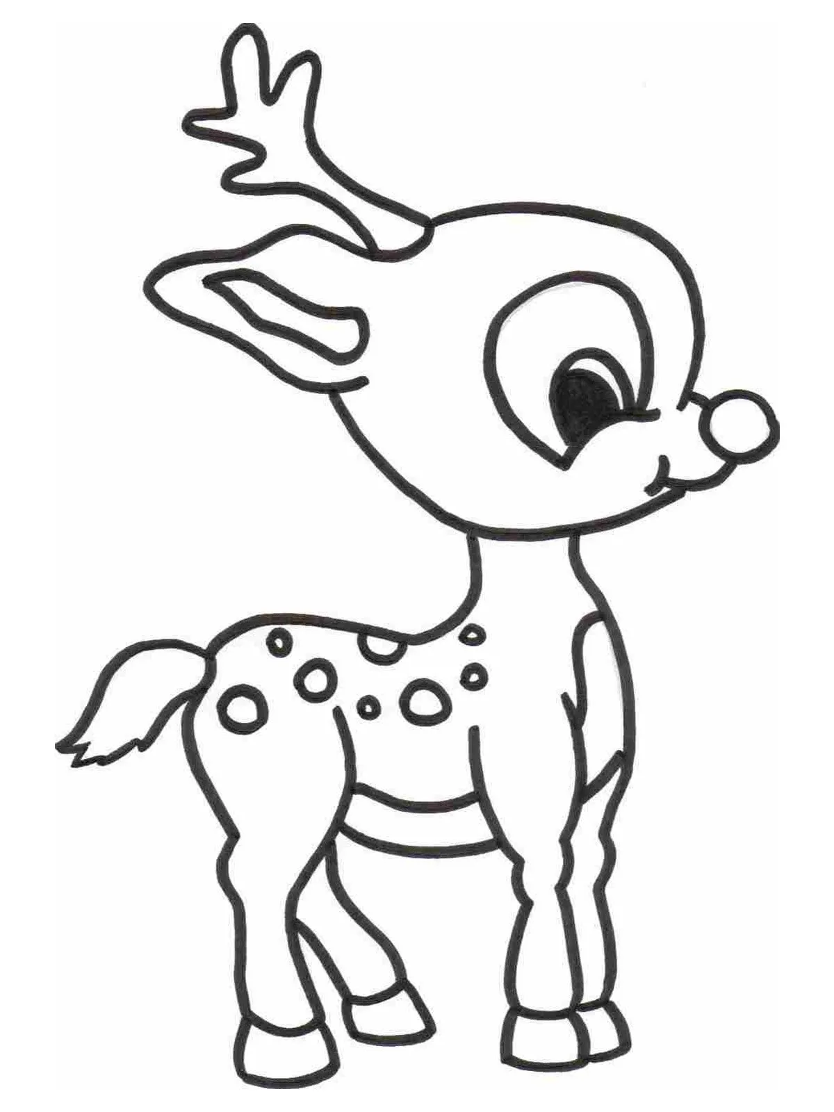 Bebes para colorear, pintar e imprimir
