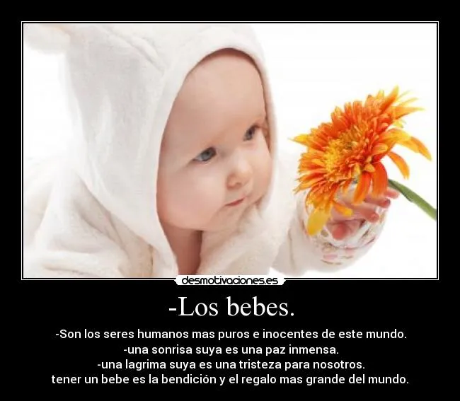 Los bebes. | Desmotivaciones